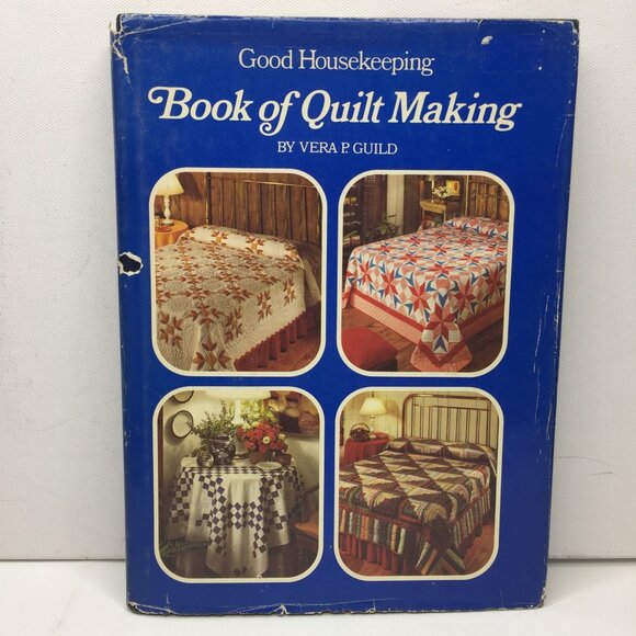 Good Housekeeping Book of Quilt Making Vera P. Guild Hardbound Jacket Patterns - Picture 2 of 12